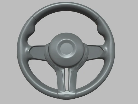 Steering Wheel Car 010 3D Model