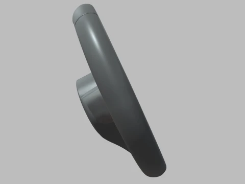 Steering Wheel Car 010 3D Model