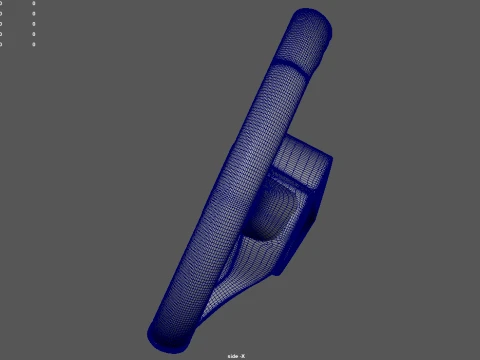Steering Wheel Car 010 3D Model