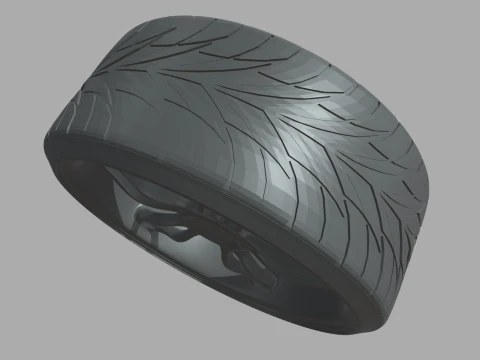 Wheel 06 3D Model