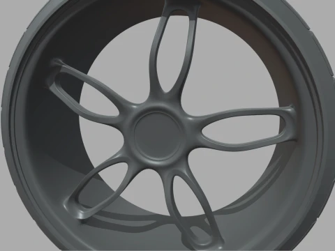 Wheel 06 3D Model