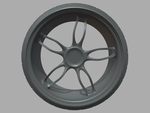 Wheel 06 3D Model