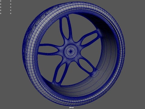 Wheel 06 3D Model