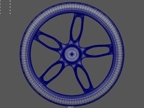Wheel 06 3D Model