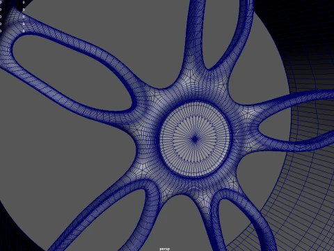 Wheel 06 3D Model