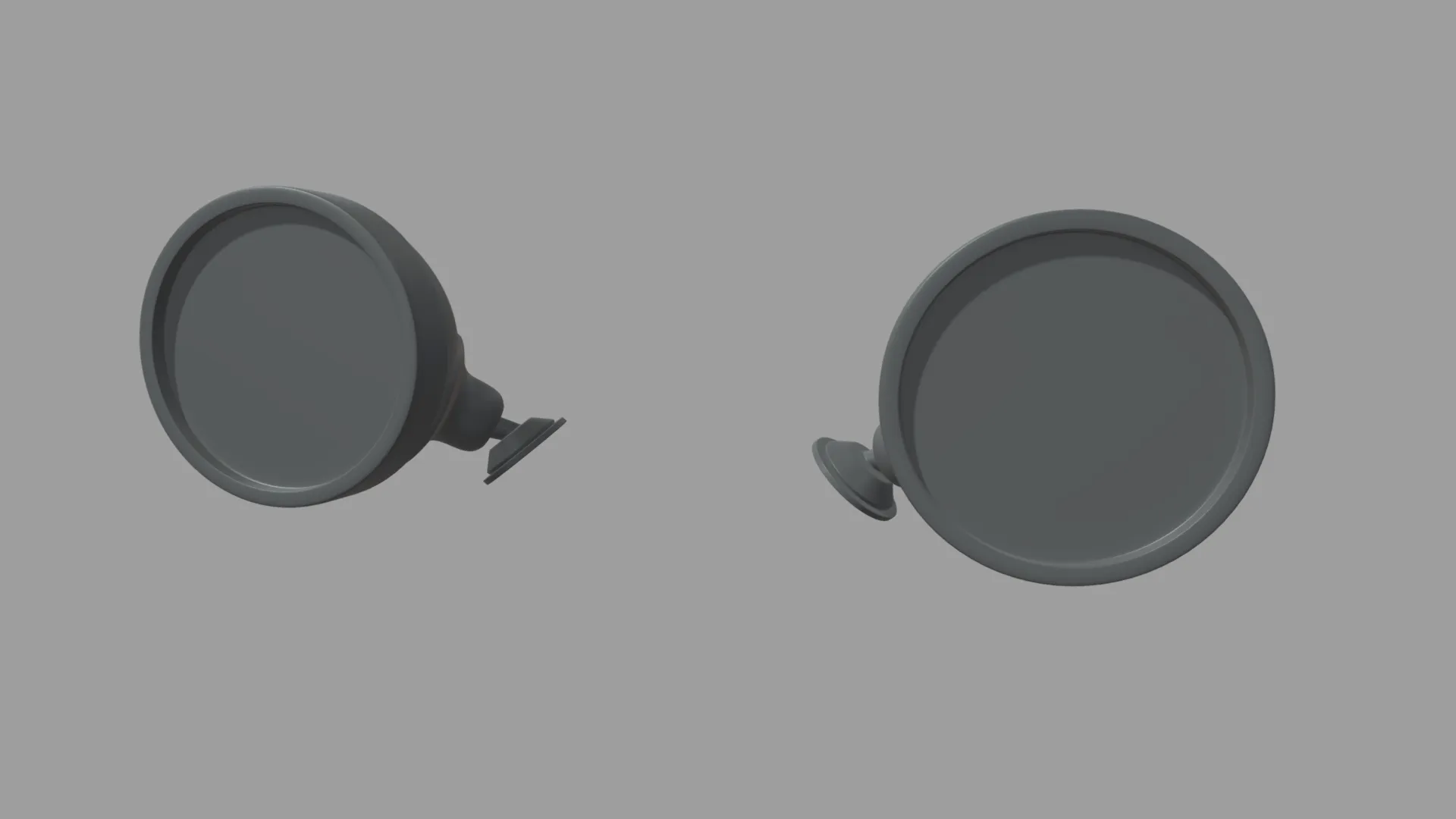 Car Mirror 030 3D Model .c4d .max .obj .3ds .fbx .stl .blend 