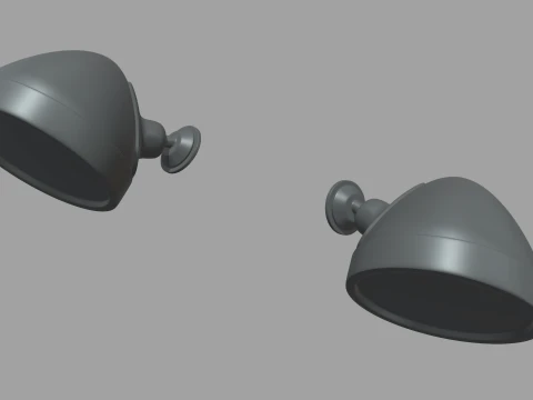 Car Mirror 030 3D Model