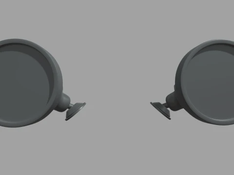 Car Mirror 030 3D Model