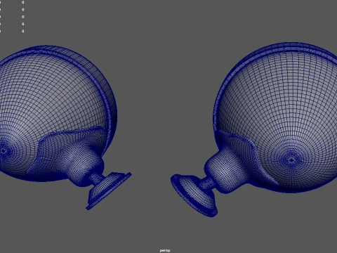 Car Mirror 030 3D Model