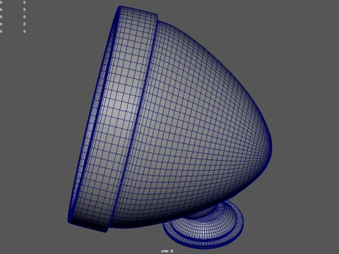 Car Mirror 030 3D Model