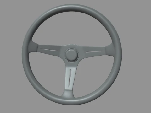 Stuurwielauto 011 3D Model