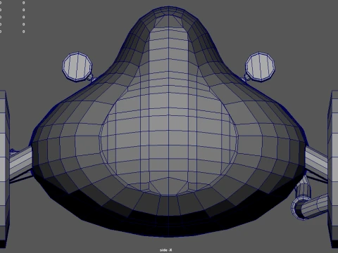 Low Poly Formula 1 Car 02 3D Model