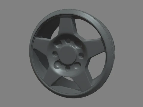 Wheel 07 3D Model