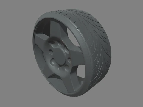Wheel 07 3D Model