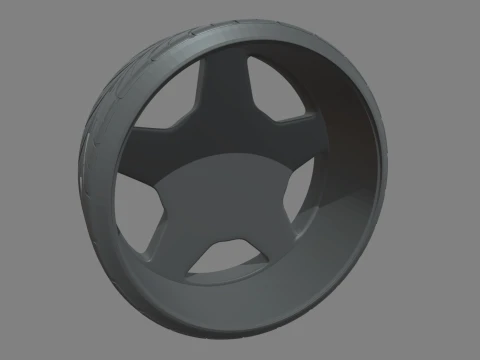 Wheel 07 3D Model