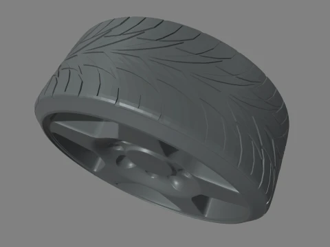 Wheel 07 3D Model