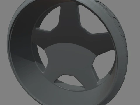 Wheel 07 3D Model