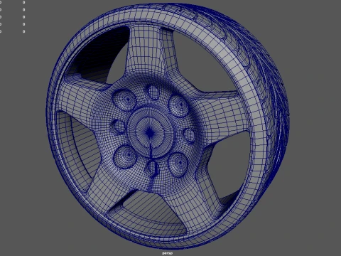 Wheel 07 3D Model