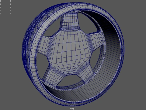 Wheel 07 3D Model