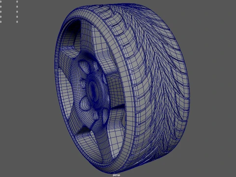 Wheel 07 3D Model