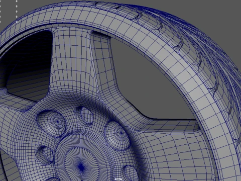 Wheel 07 3D Model
