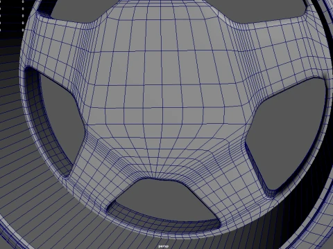 Wheel 07 3D Model