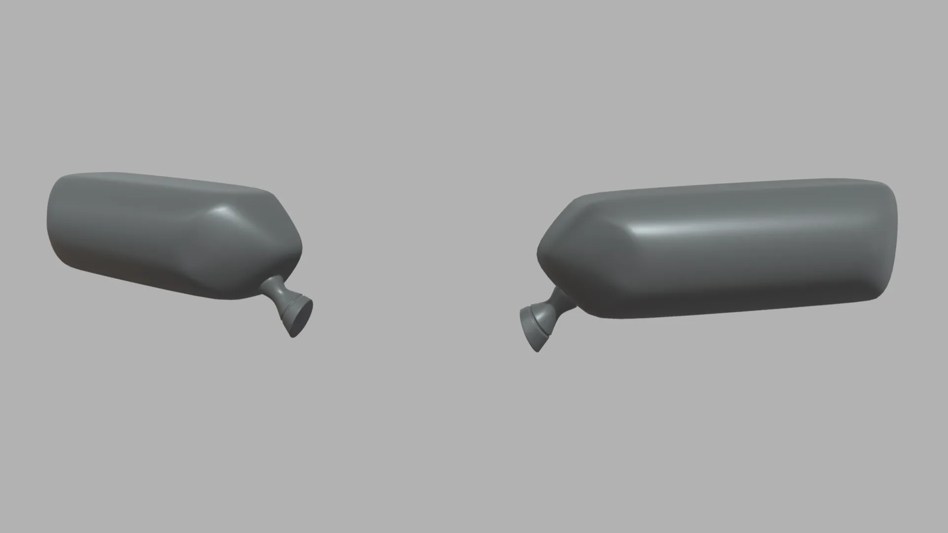 Car Mirror 031 3D Model .c4d .max .obj .3ds .fbx .stl .blend