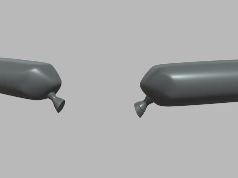Car Mirror 031 3D Model