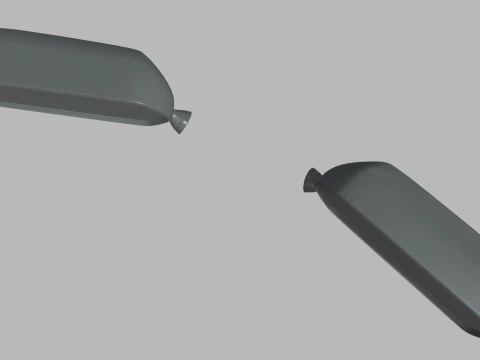 Car Mirror 031 3D Model