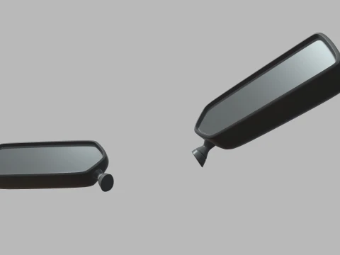 Car Mirror 031 3D Model