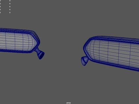 Car Mirror 031 3D Model