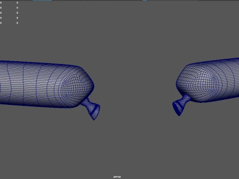 Car Mirror 031 3D Model