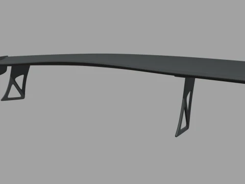 Car Spoiler 026 3D Model