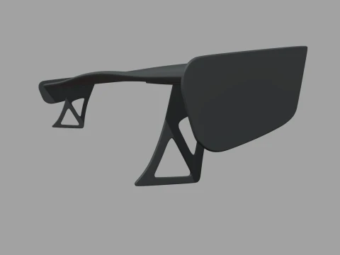 Car Spoiler 026 3D Model