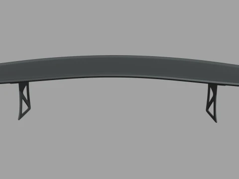 Car Spoiler 026 3D Model