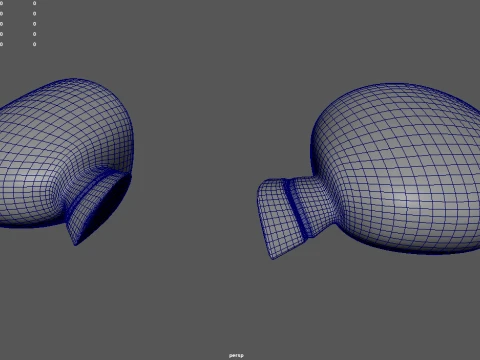Car Mirror 032 3D Model