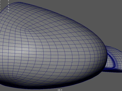 Car Mirror 032 3D Model