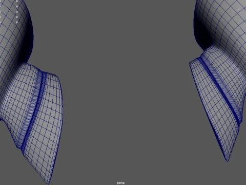 Car Mirror 032 3D Model
