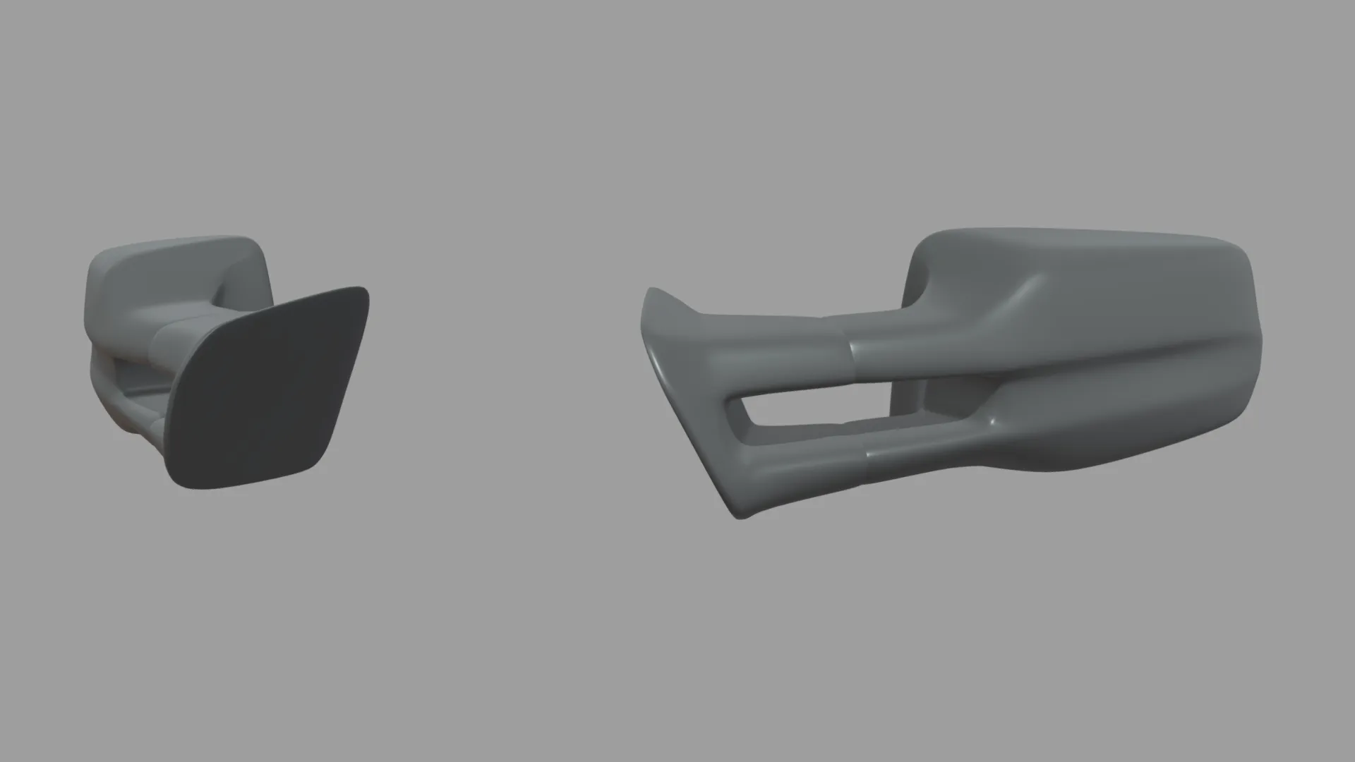 Car Mirror 033 3D Model .c4d .max .obj .3ds .fbx .stl .blend 