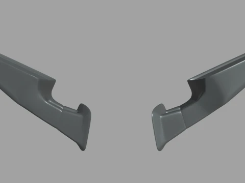 Car Mirror 033 3D Model