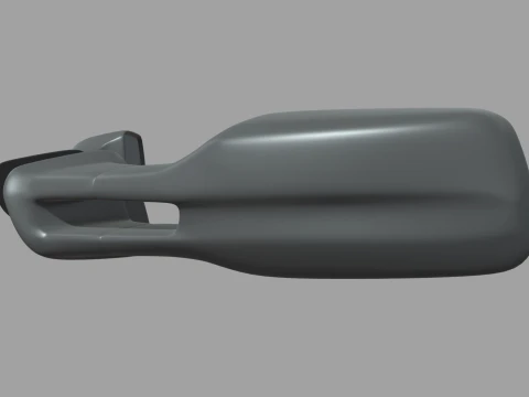 Car Mirror 033 3D Model