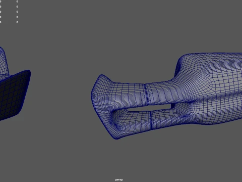 Car Mirror 033 3D Model