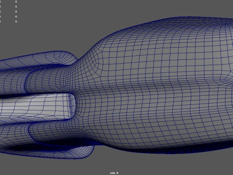 Car Mirror 033 3D Model