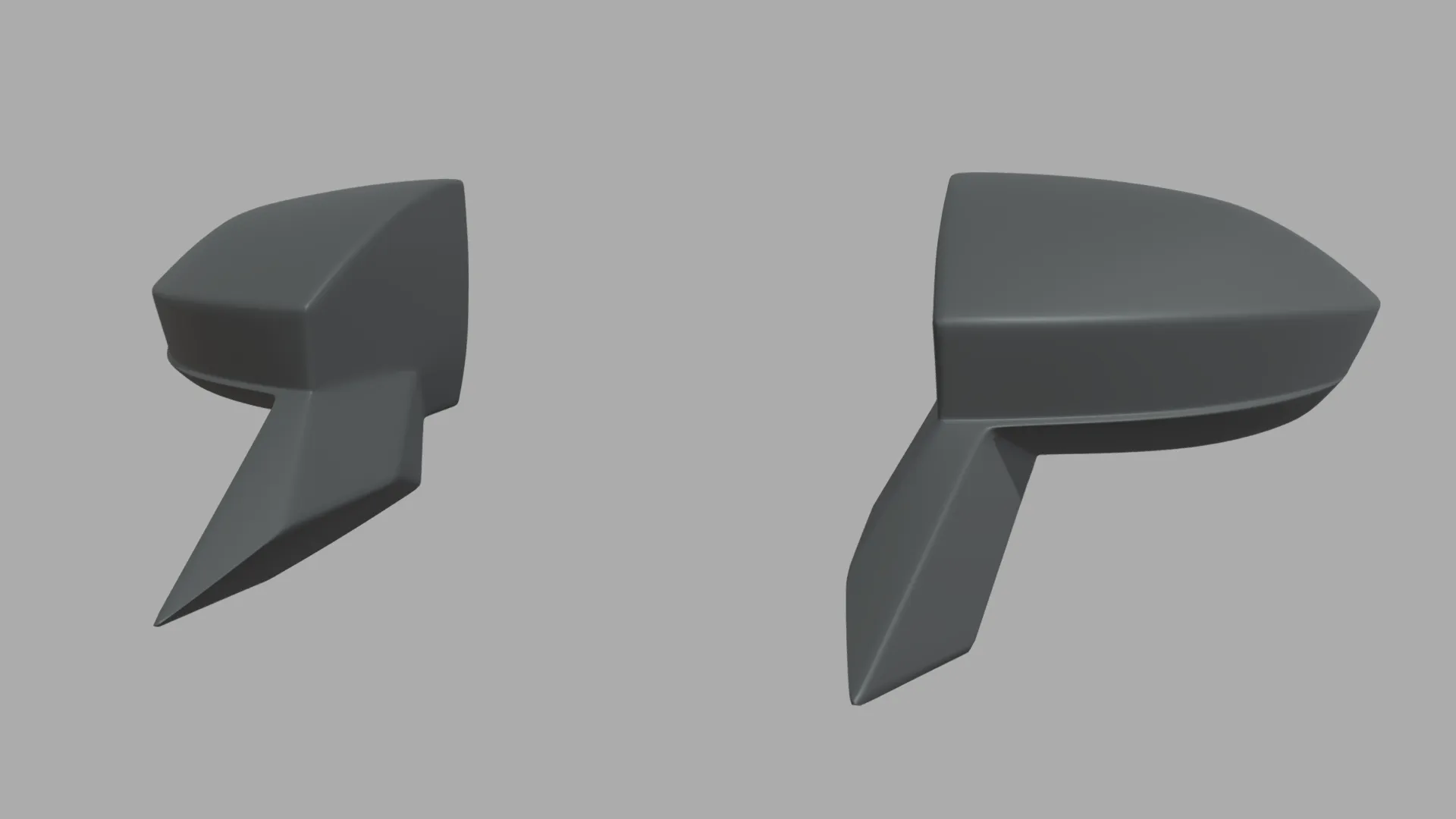Espelho de carro 034 Modelo 3D .c4d .max .obj .3ds .fbx .stl .blend 