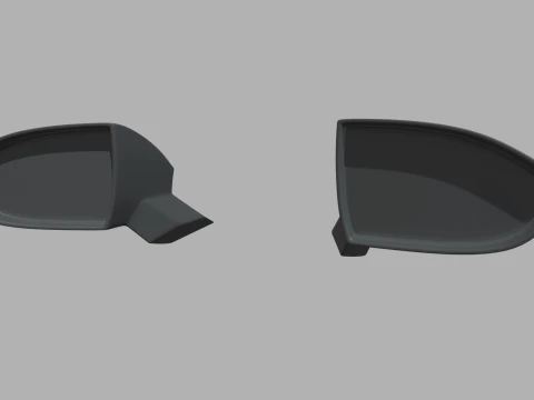 Espelho de carro 034 Modelo 3D