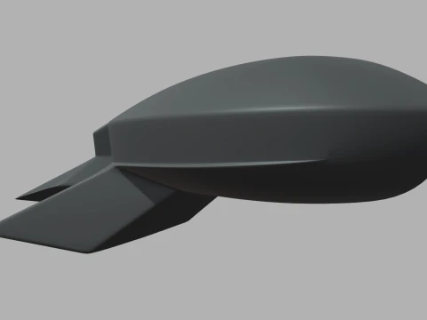 Espelho de carro 034 Modelo 3D