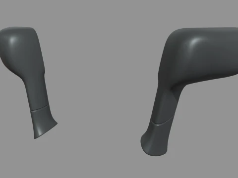 Espelho de carro 035 Modelo 3D