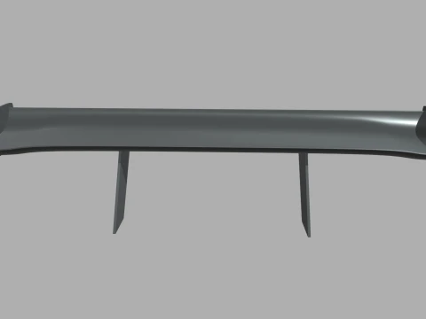 Car Spoiler 027 3D Model