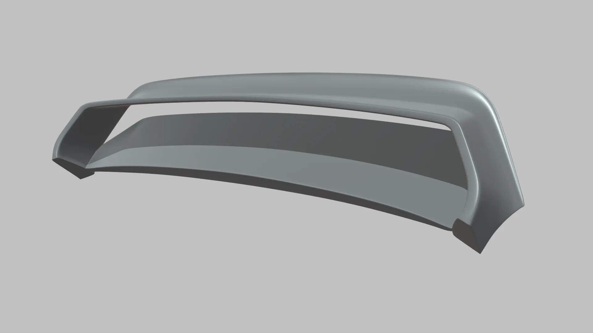 Car Spoiler 029 3D Model .c4d .max .obj .3ds .fbx .stl .blend