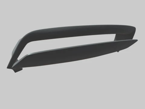 Car Spoiler 029 3D Model